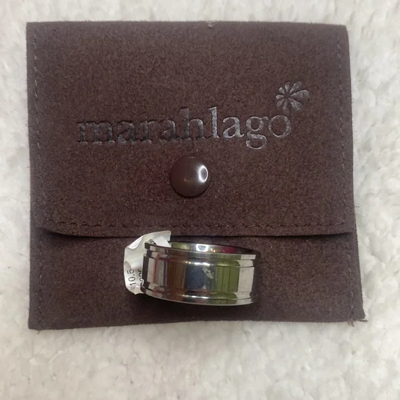 Men's Genuine Tungsten 10MM Band Size 10.5 Brand New W/Tags